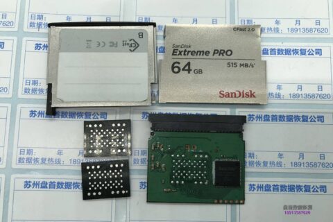 闪迪SanDisk Extreme PRO CFast 2.0存储卡20-82-00369-1主控进行二次芯片级恢复