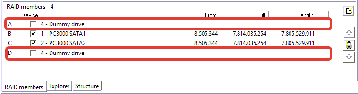 使用PC-3000 Data Extractor RAID Edition版恢复RAID5其中有1个盘彻底损坏