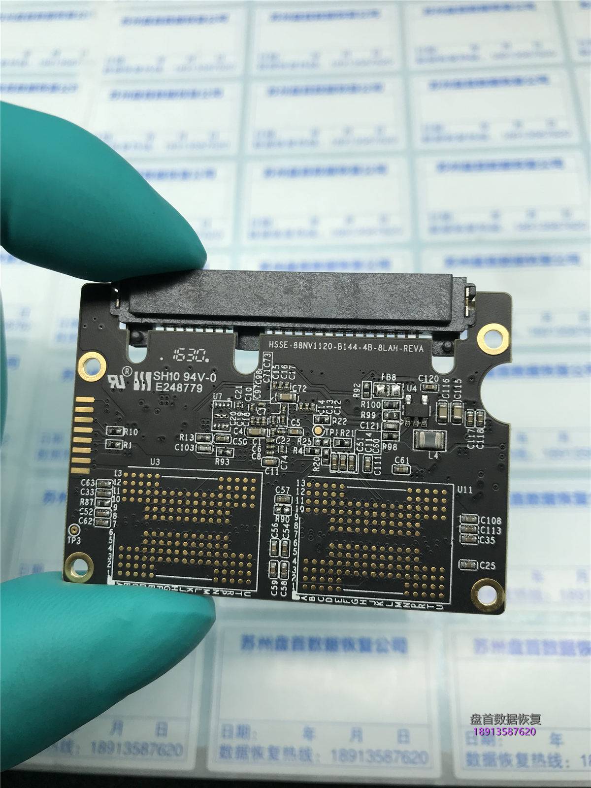 Marvell 88NV1120主控SSD掉盘无法读取数据不读盘数据恢复成功