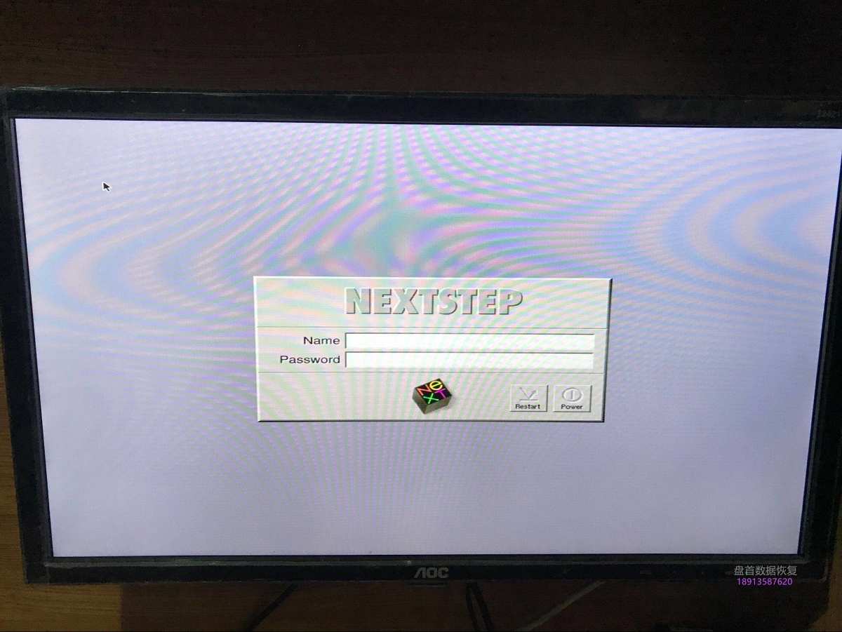 NEXTSTEP v3.3进口工控设备系统损坏无法引导系统修复成功