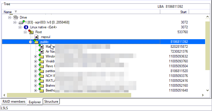 使用PC-3000 Data Extractor RAID Edition版恢复RAID5其中有1个盘彻底损坏