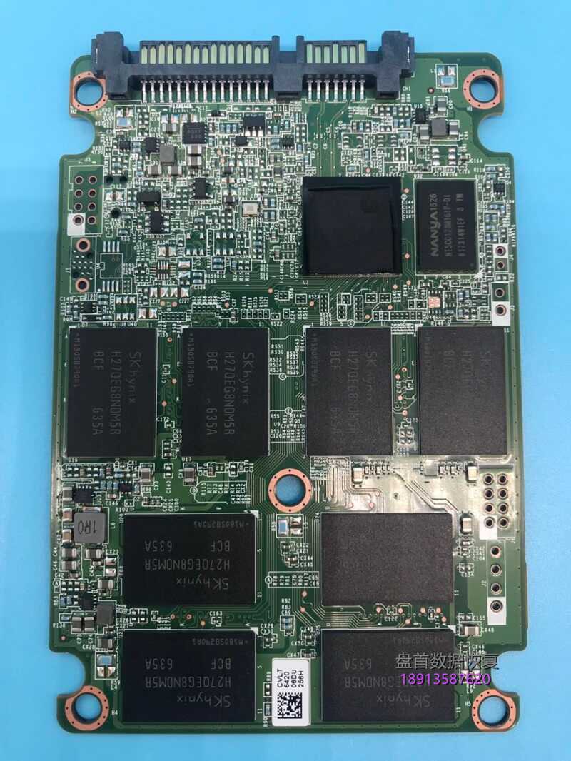 intel 英特尔SSDSC2KK256H6固态硬盘掉盘SM2258G无法识别数据完美恢复