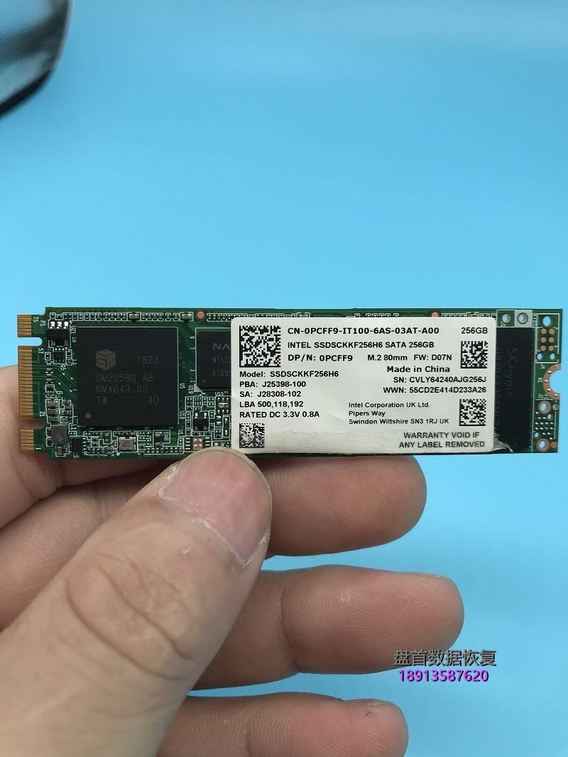 m-2-ngff英特尔-intel-ssdsckkf256h6-固态硬盘不认盘数据恢复成功 M.2 NGFF英特尔 intel SSDSCKKF256H6 固态硬盘不认盘数据恢复成功