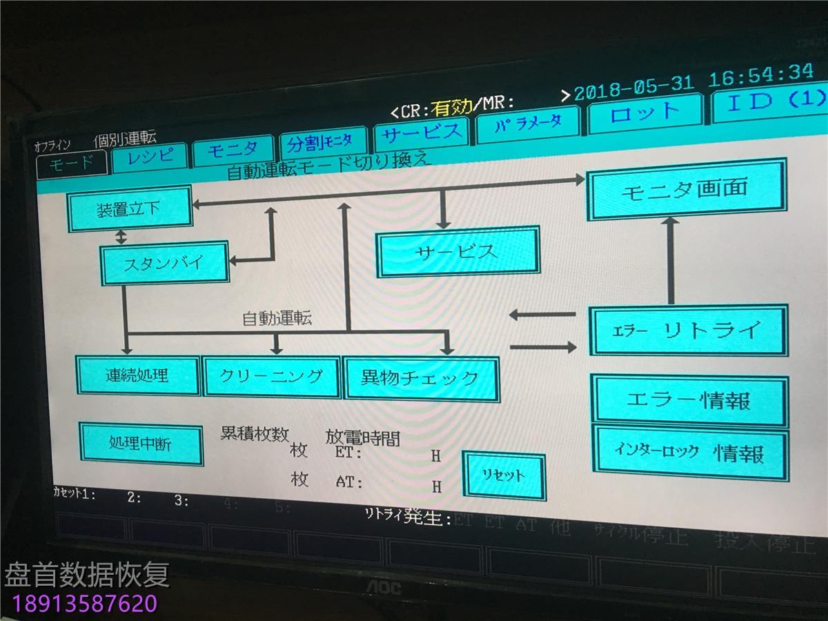 成功解决20年前的日立老工控机磁盘错误无法开机