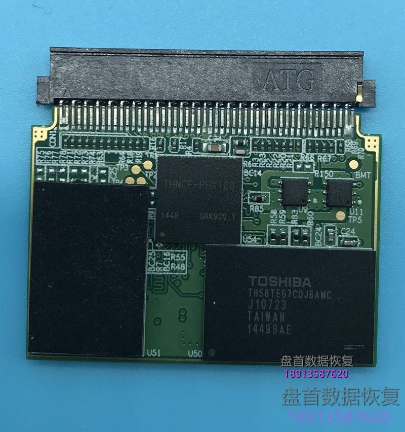 东芝32G-CF卡无法识别，进行FLASH芯片级数据恢复成功！