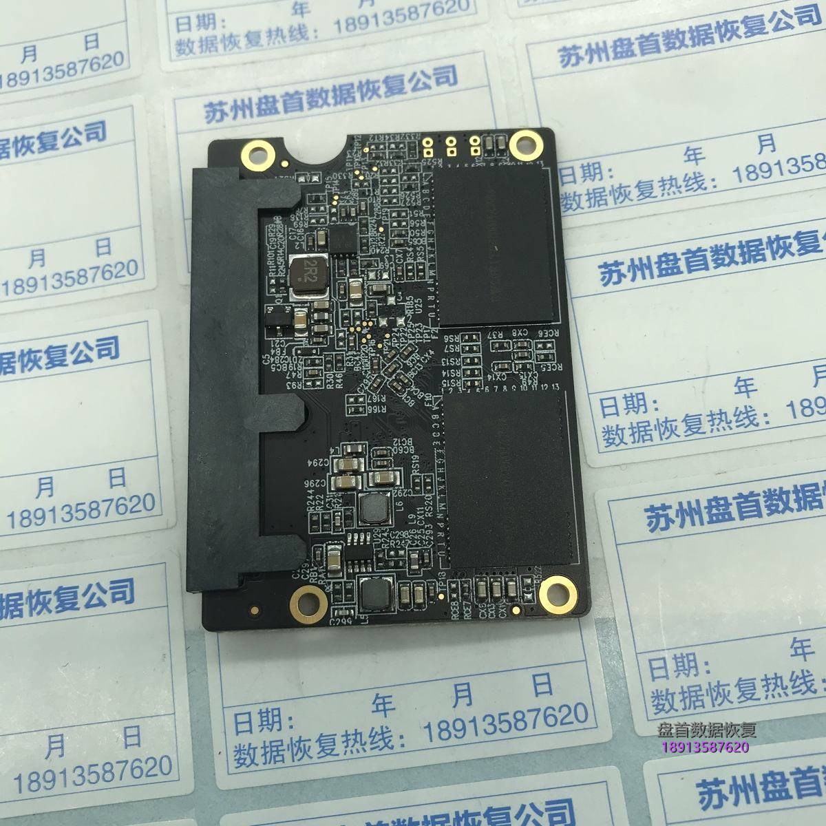 惠普HP S700固态硬盘主控损坏导致无法识别更换主控成功修复SSD