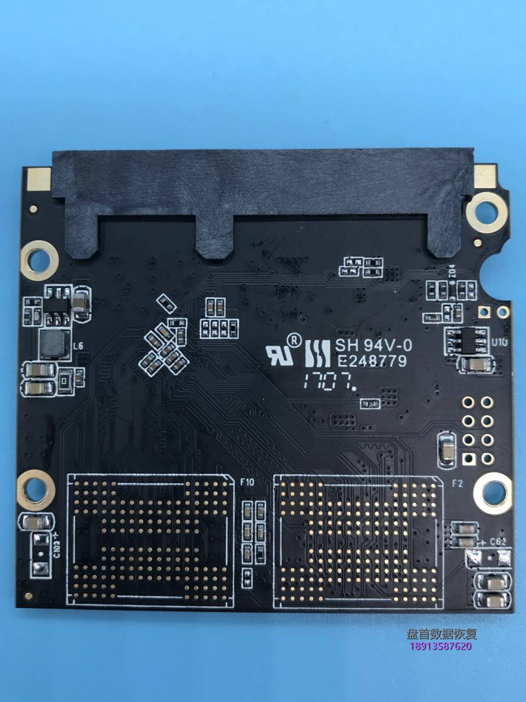 SM2258XT主控台电S500固态硬盘掉盘无法识别不读盘数据恢复完美成功