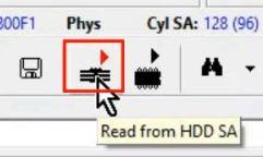 PC-3000 for HDD WD Marvell硬盘系列从SA重建ROM镜像数据与内部ROM数据