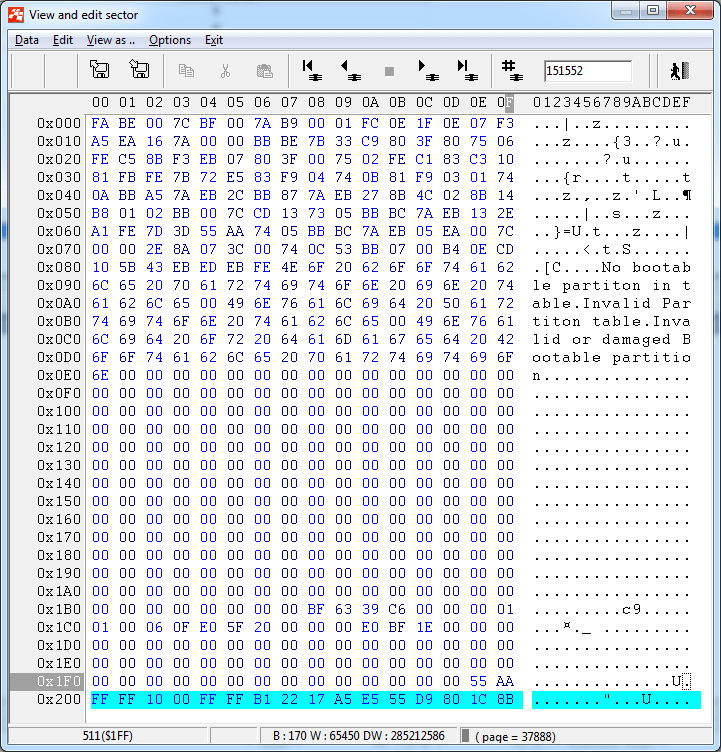 PC-3000 Flash数据校正方法ECC