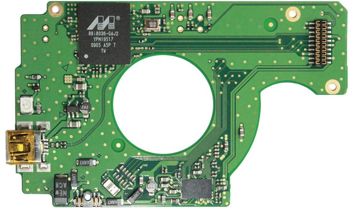 怎么将SATA接口焊接三星硬盘的USB电路板上？三星USB电路板转SATA的方法