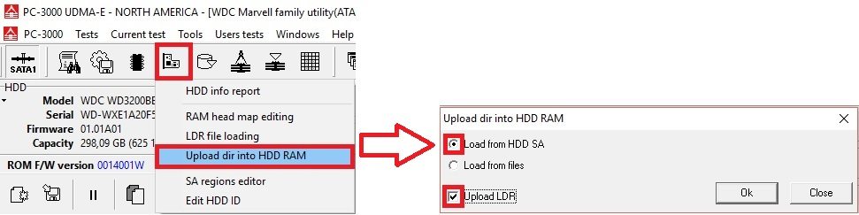 PC-3000 for HDD WD Marvell硬盘具体的诊断