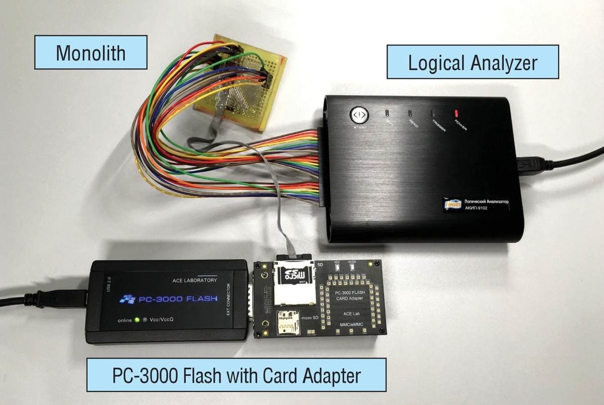 PC-3000 Flash Monolith 引脚分配确定指南－非标准1