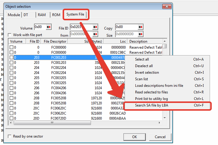 PC-3000 for HDD如何通过Ctrl+X终端命令检查系统文件的损坏情况？