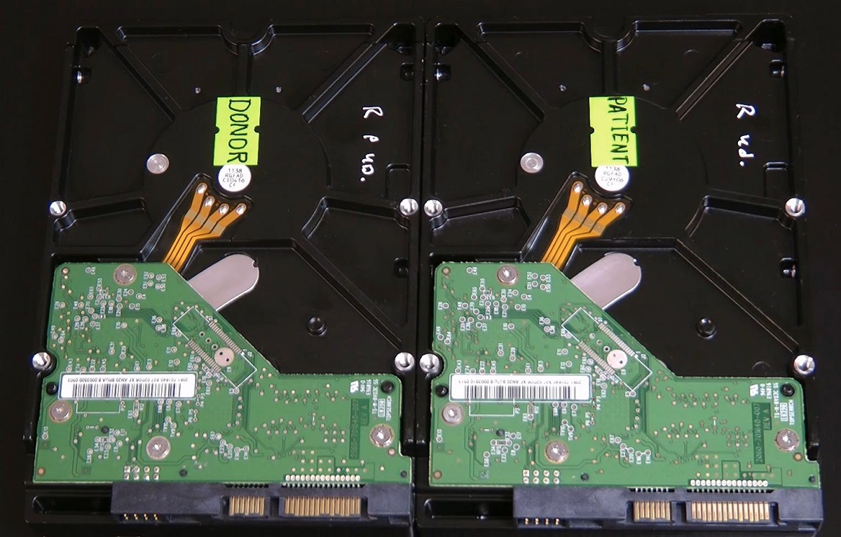 使用PC-3000 for HDD对西部数据Western Digital Marvell系列硬盘的热交换过程