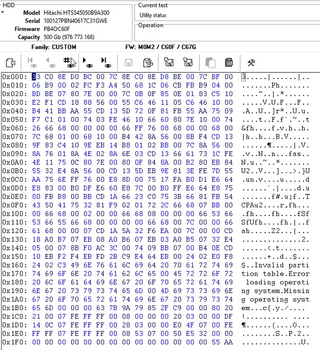 PC3000 for HDD如何偏移日立IBM硬盘的SA区