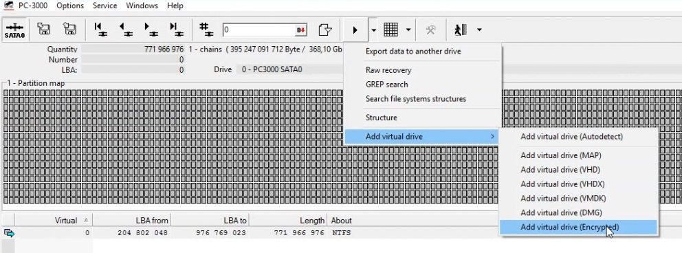 解密Bitlocker加密分区与苹果 Apple FileVault加密分区并进行恢复数据过程