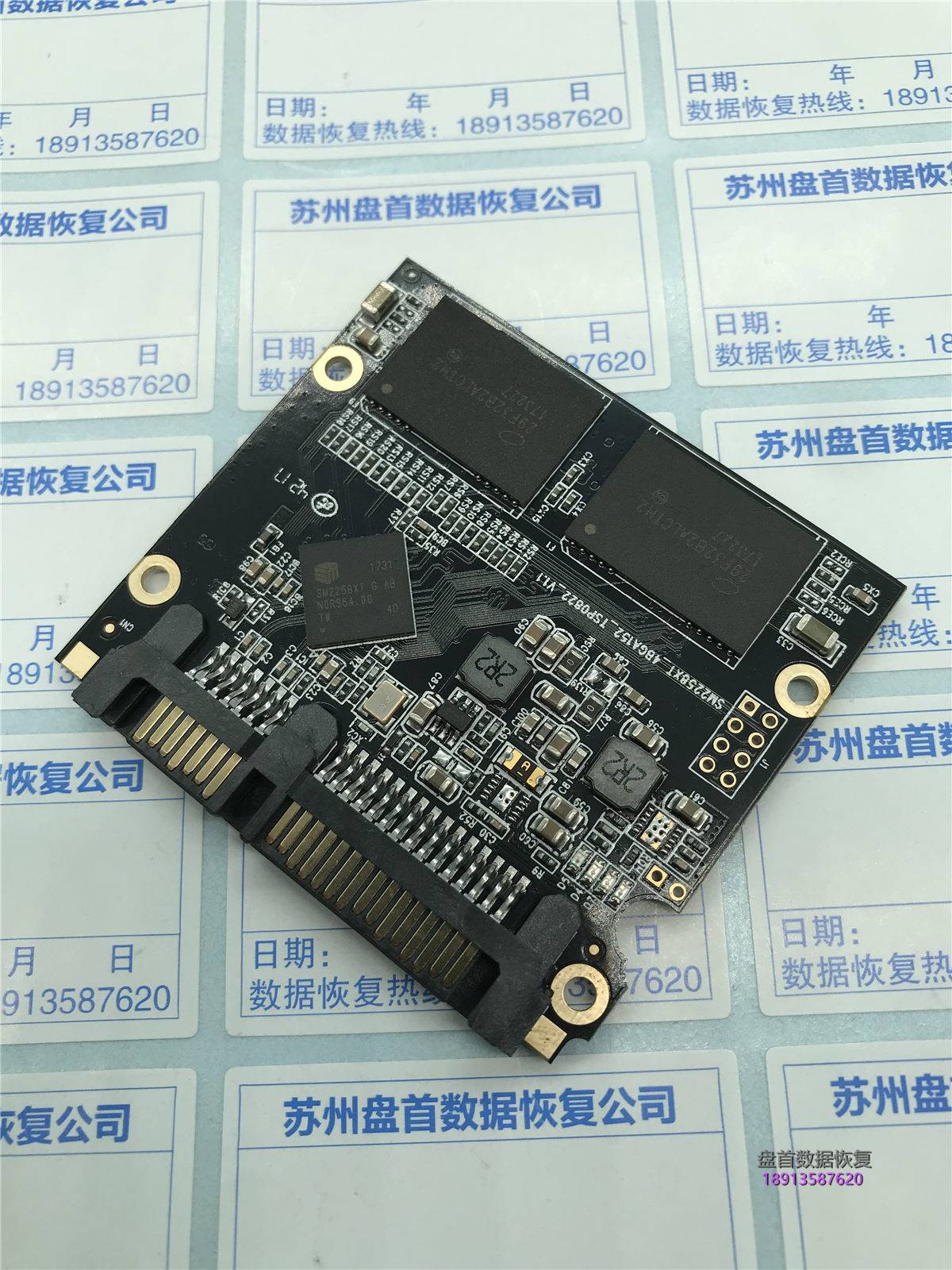 台电SD120GBS500掉盘无法识别SM2258XT主控无法识别数据恢复成功