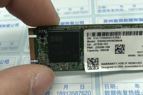 SSDSCKKW256H6英特尔SSD数据恢复成功