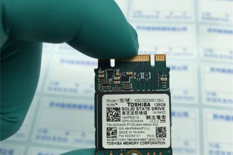 TOSHIBA东芝KBG30ZMS128G不认盘无法识别数据恢复成功