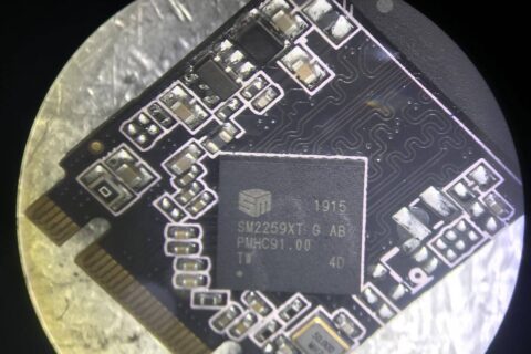 SM2259XT主控SSD固态硬盘无法识别识别不出来盘符二次恢复成功