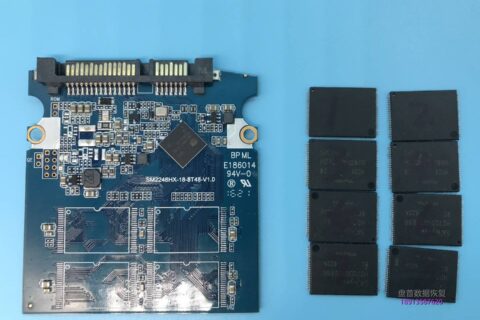 PC3000 SSD恢复SM2246XT黑块坏道太多无法读取使用芯片级数据恢复成功
