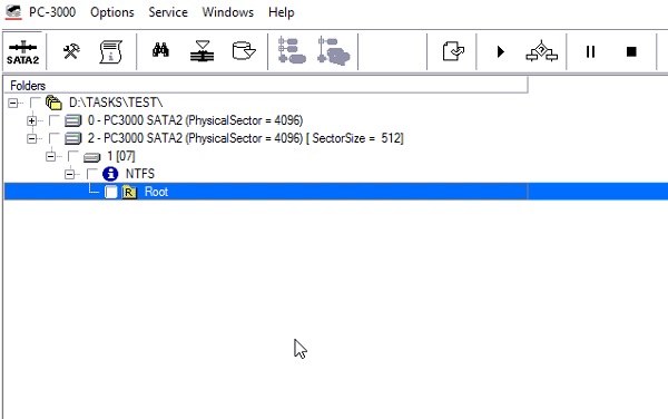 PC3000 Data Extractor恢复的数据产生了偏移