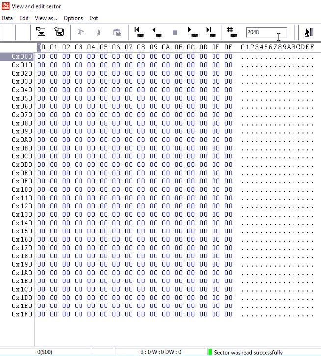 PC3000 Data Extractor恢复的数据产生了偏移