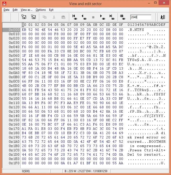 PC-3000 Data Extractor简单的逻辑故障数据恢复案例