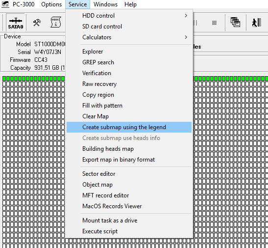 PC3000 Data Extractor任务如何合并