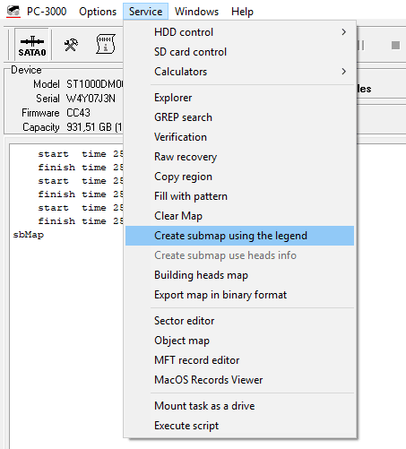 PC3000 Data Extractor任务如何合并