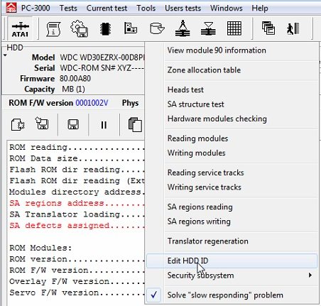 使用PC-3000 for HDD解决西部数据WD2.5″加密硬盘的SED问题