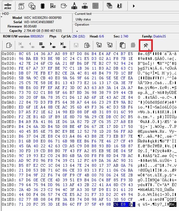 使用PC-3000 for HDD解决西部数据WD2.5″加密硬盘的SED问题