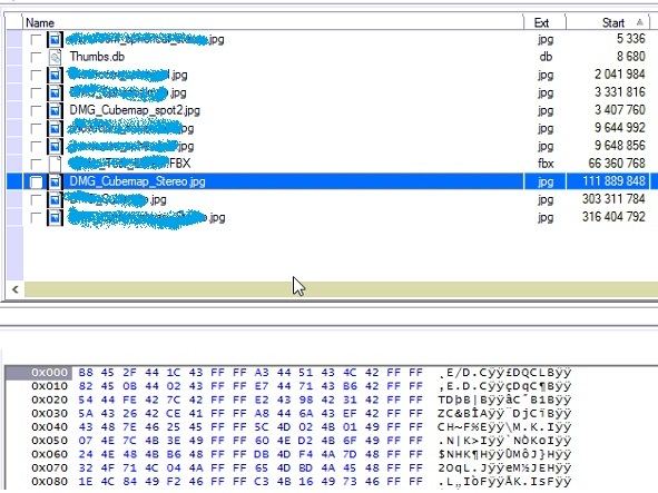 PC3000 Data Extractor恢复的数据产生了偏移