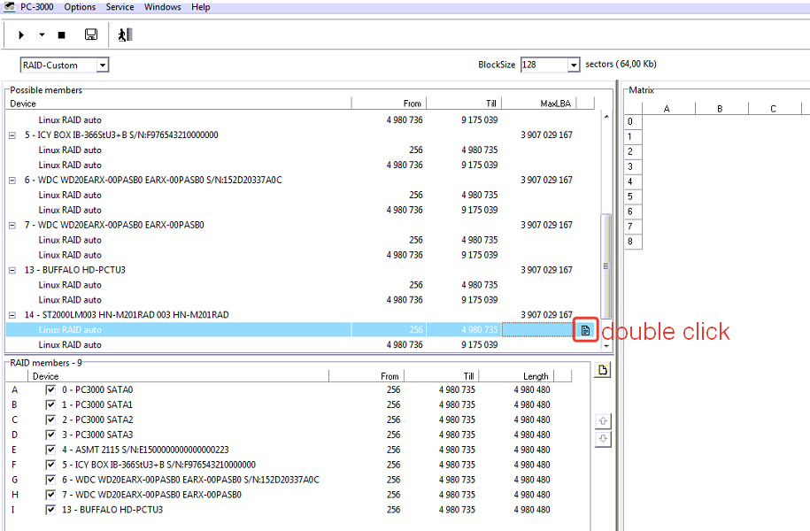 PC-3000 Data Extractor RAID Edition案例研究,从典型的Linux RAID中恢复数据