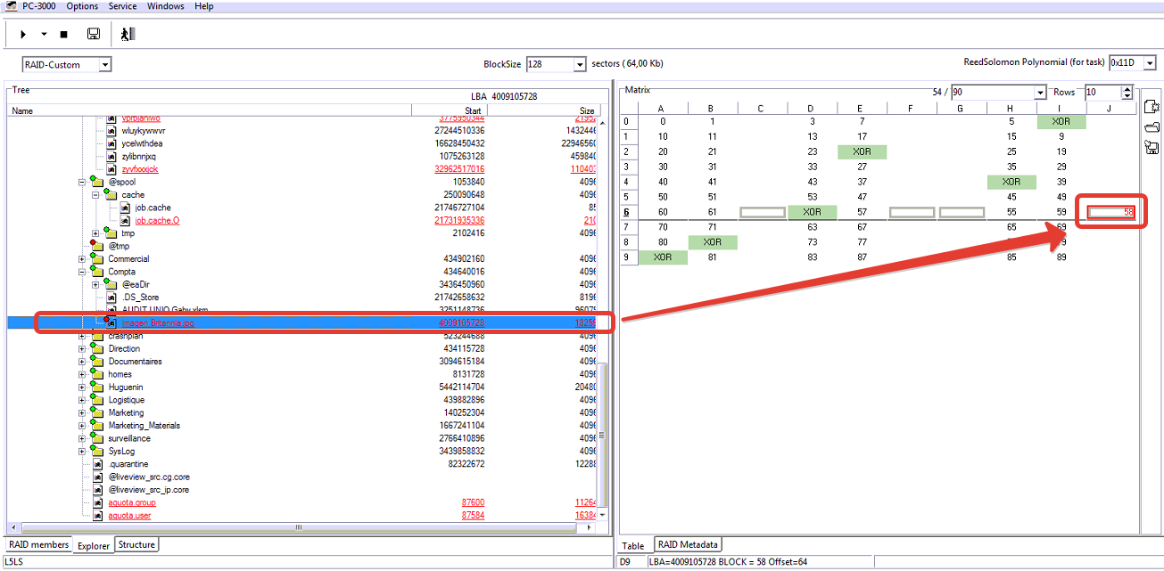 PC-3000 Data Extractor RAID Edition案例研究,从典型的Linux RAID中恢复数据