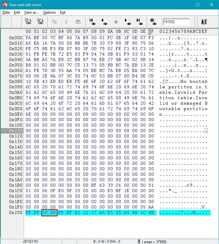 PC3000 Flash使用块编号构建映像