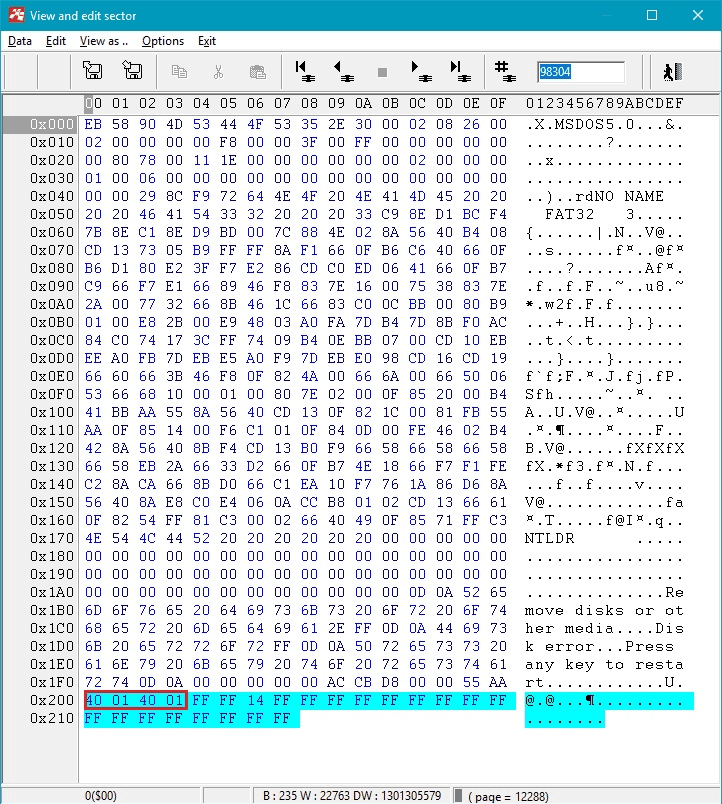 PC3000 Flash使用块编号构建映像