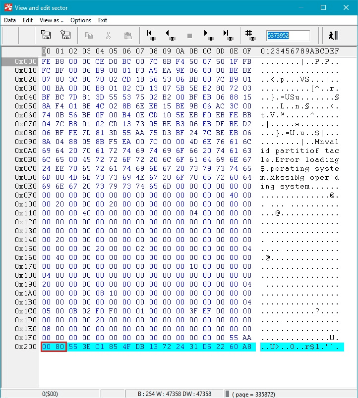 PC3000 Flash使用块编号构建映像