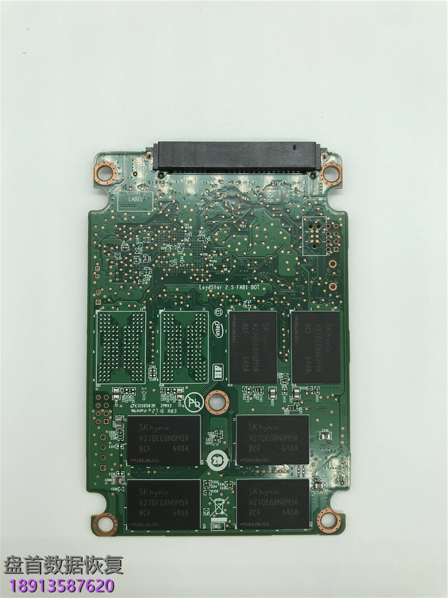 英特尔Intel 360G SSD固态硬盘 主控为SM2258 通电无法识别所有数据完美恢复