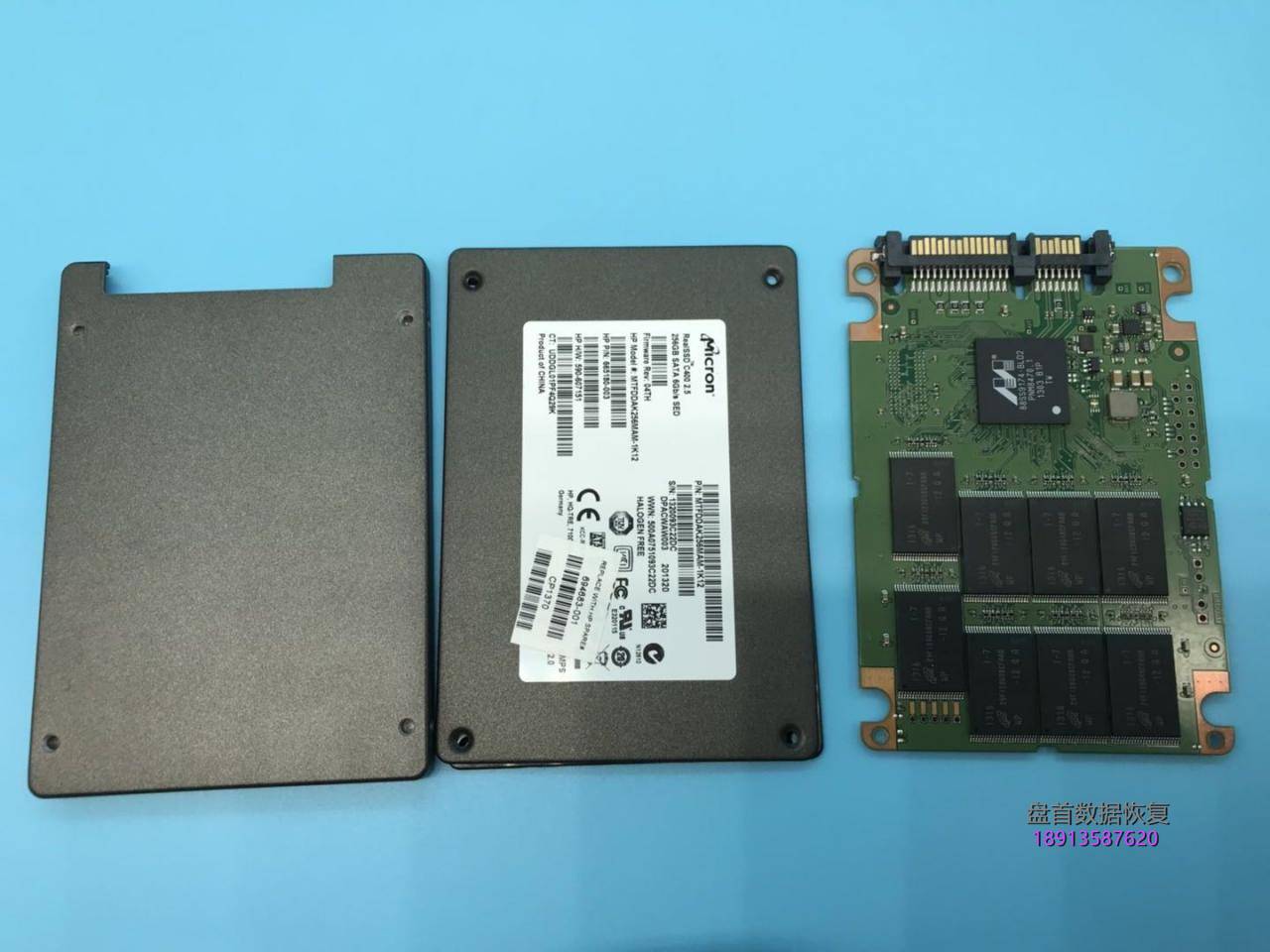 RealSSD美光C400主控Marvell88SS9174 SSD固态硬盘掉盘后无法访问数据恢复成功