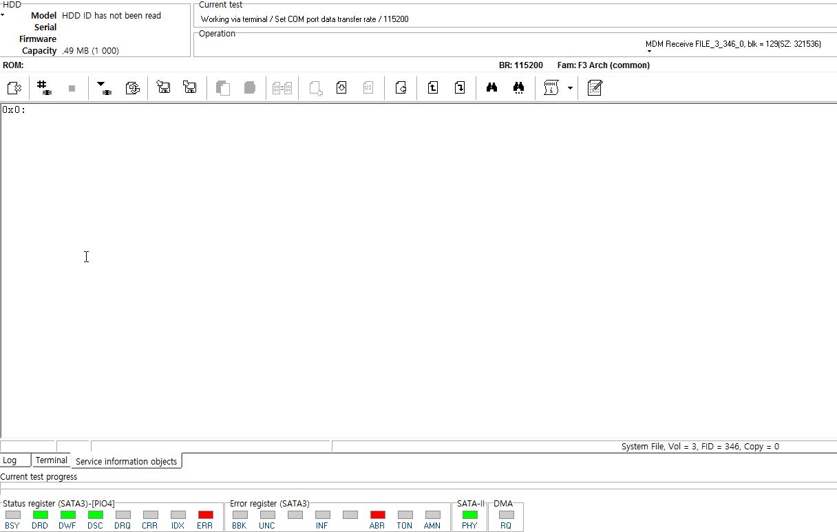 PC3000 for HDD Seagate F3修复希捷硬盘”MCMTFileHandler: EXCEPTION: Failed MCMT read request”错误并数据恢复