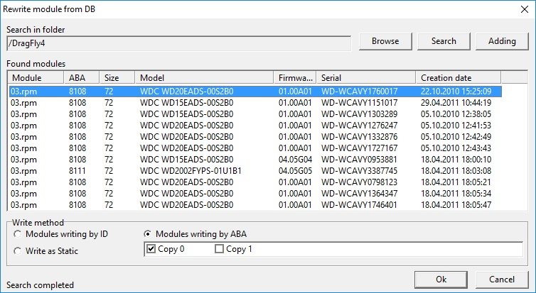 使用PC3000处理WD DragFly4上的模块03恢复为例