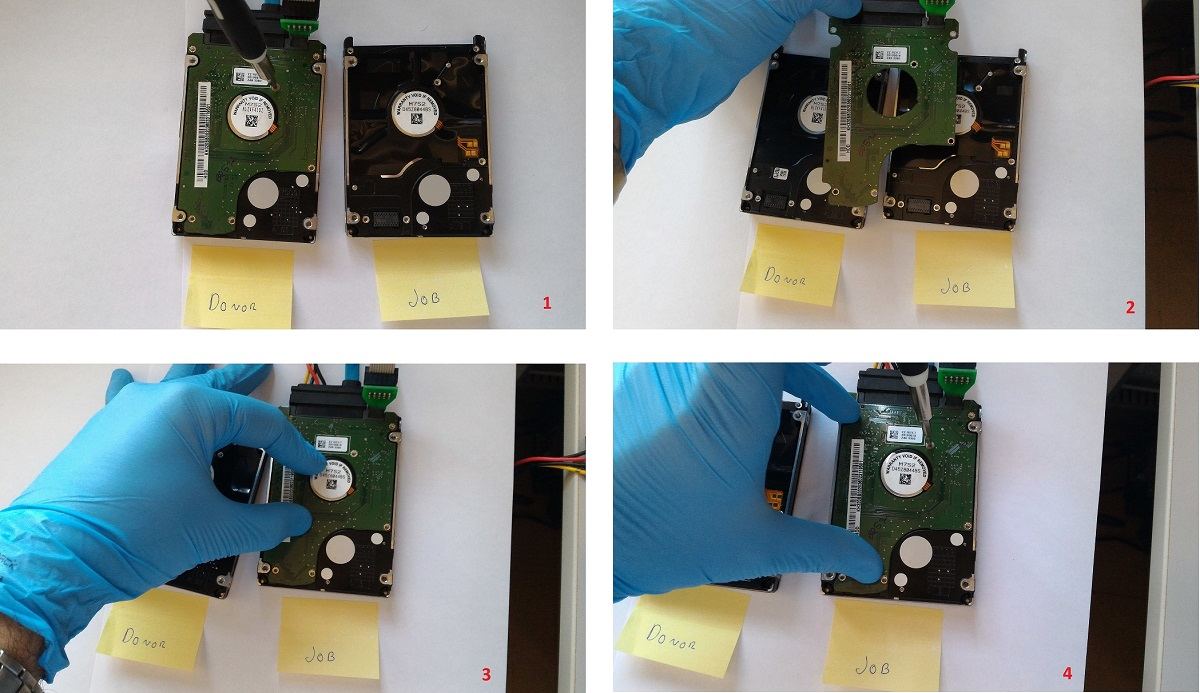 PC-3000 HDD. Samsung三星硬盘用于服务区域访问的简单热交换