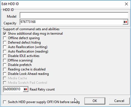 如何使用PC-3000 HDD. Seagate F3 解决非常驻G表中无用缺陷导致的翻译器问题