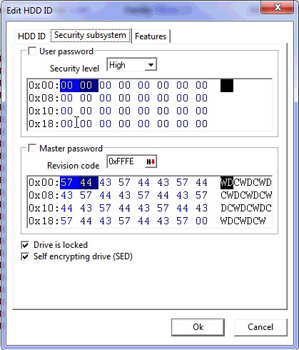 PC-3000 for HDD. Western Digital西部数据硬盘30模块在锁定FBLite驱动器的情况下访问阻塞