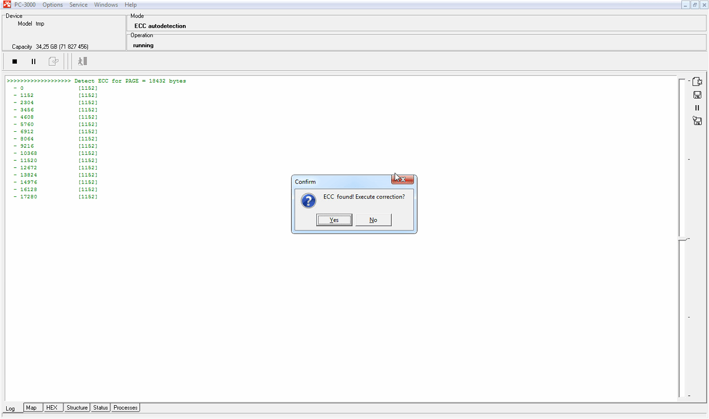 使用PC-3000 Flash7个步骤从Kingston DataTraveler G4 64GBU盘CBM2199a主控恢复数据