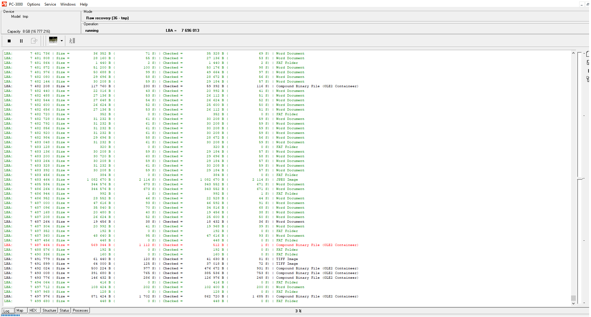 PC-3000 Flash基于 FAT32 的案例的图像组装的替代方法