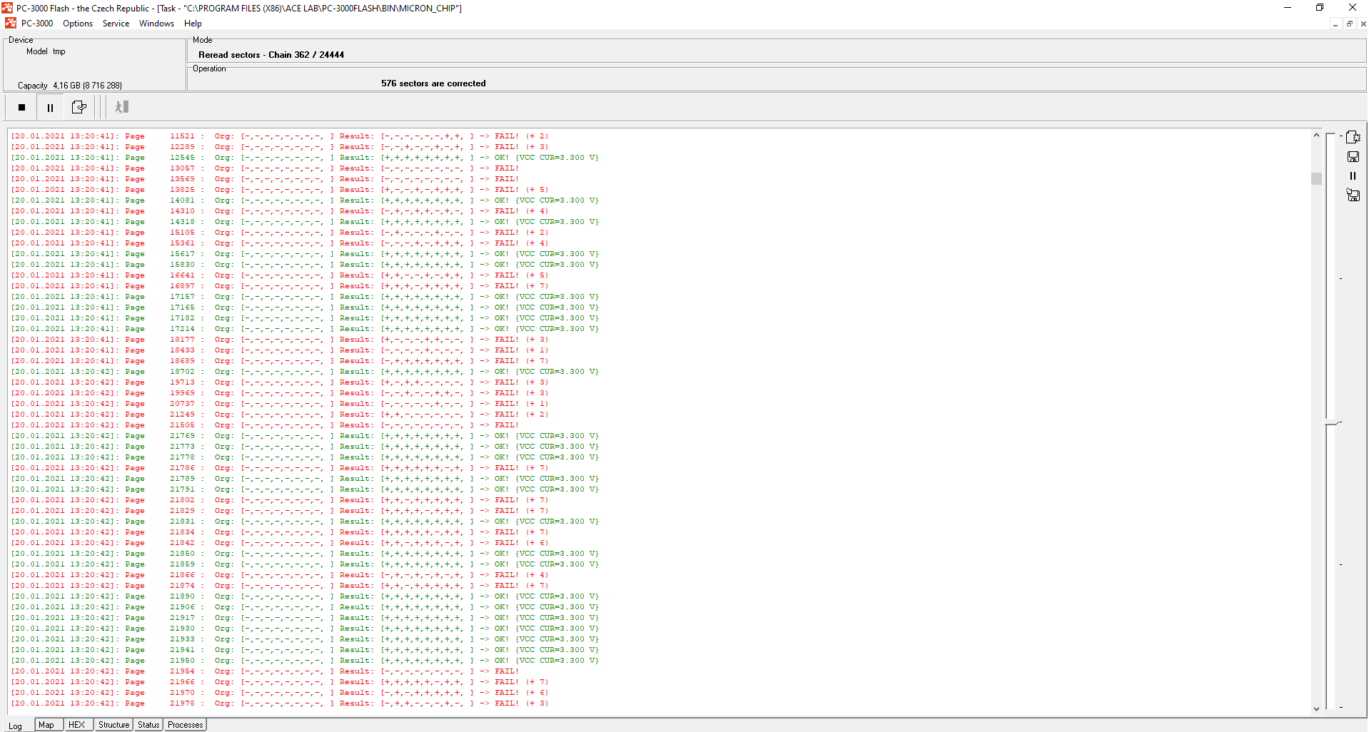 PC-3000 Flash以最大成功率从NAND闪存设备恢复数据的主要数据校正方法