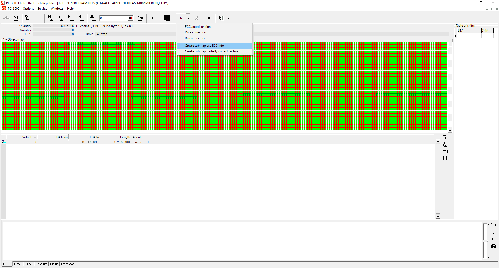 PC-3000 Flash以最大成功率从NAND闪存设备恢复数据的主要数据校正方法