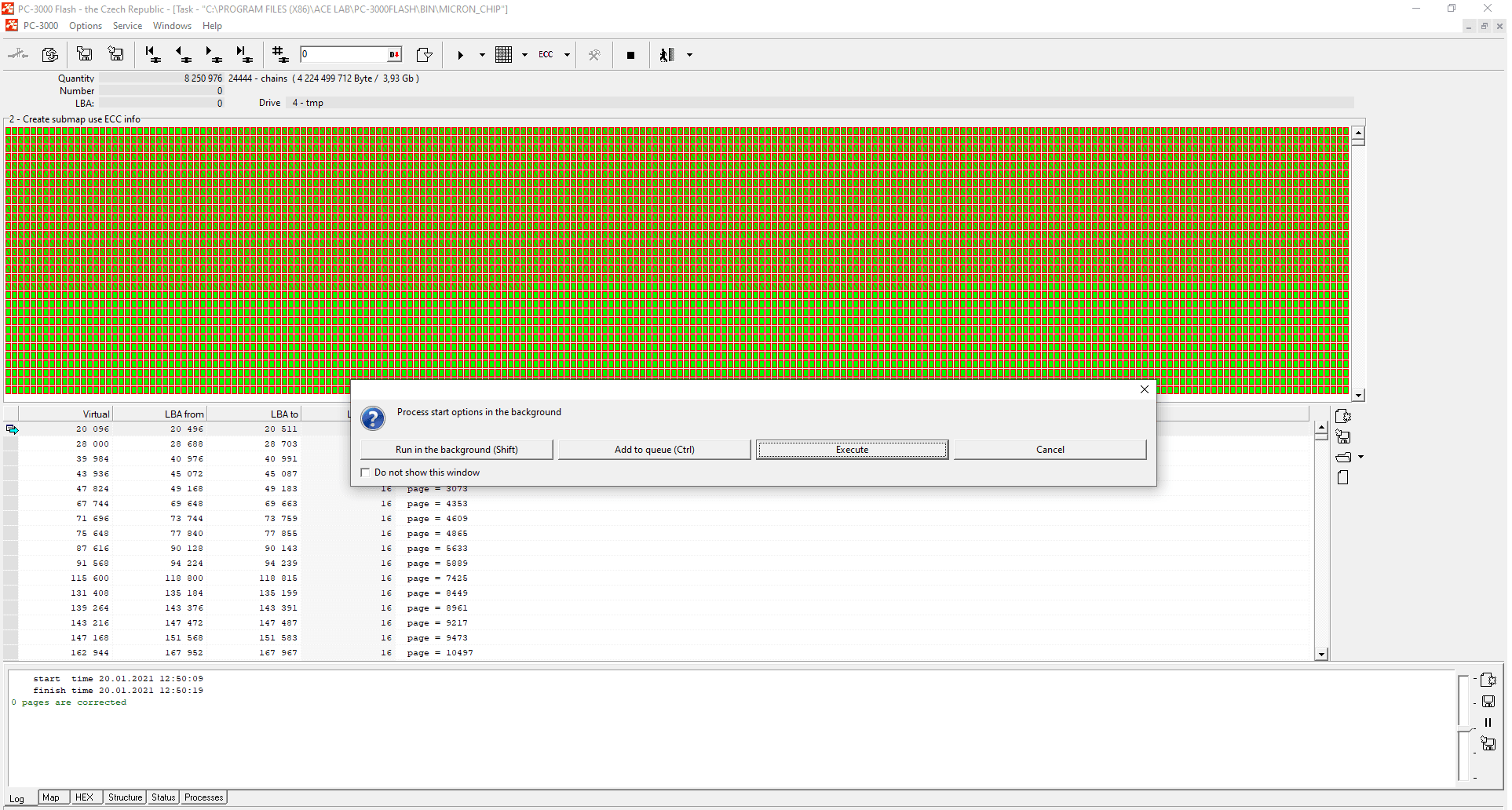 PC-3000 Flash以最大成功率从NAND闪存设备恢复数据的主要数据校正方法